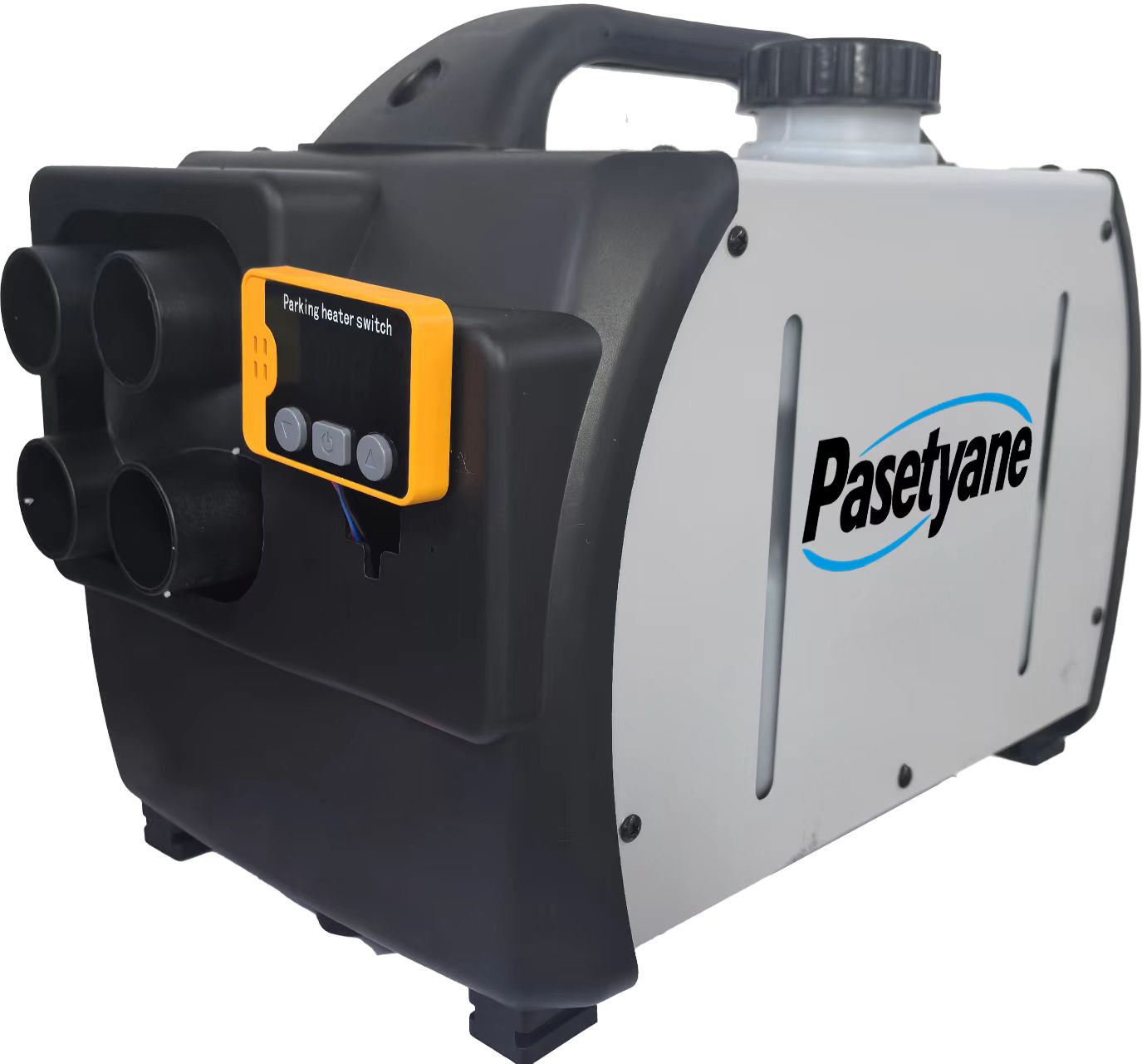 Integrated heater 12/24V