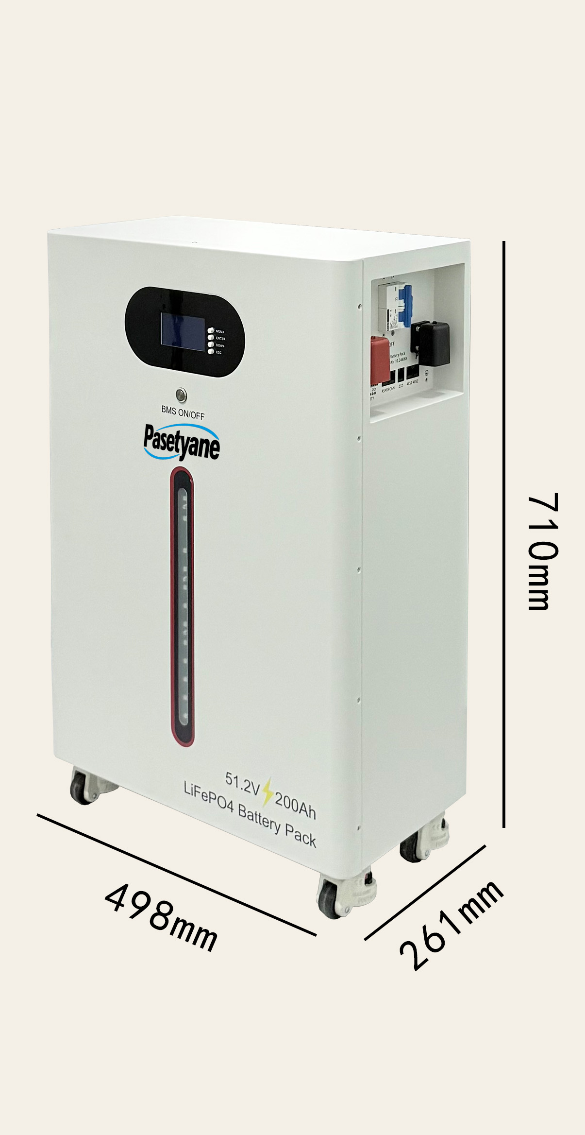 51.2V 10.24kWh Energy storage battery - 图片 2
