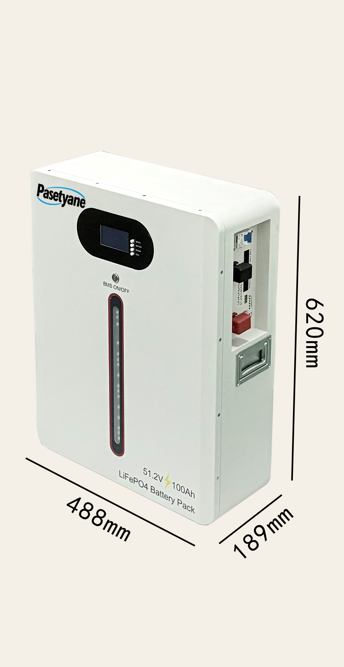 51.2V 5.12kWh Energy storage battery - 图片 2